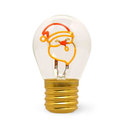 Picture of LEGAMI XMAS LIGHTBULB LAMP SANTA CLAUS